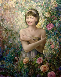 Художник - Наталья Смолина, картина Марина, Портрет, -